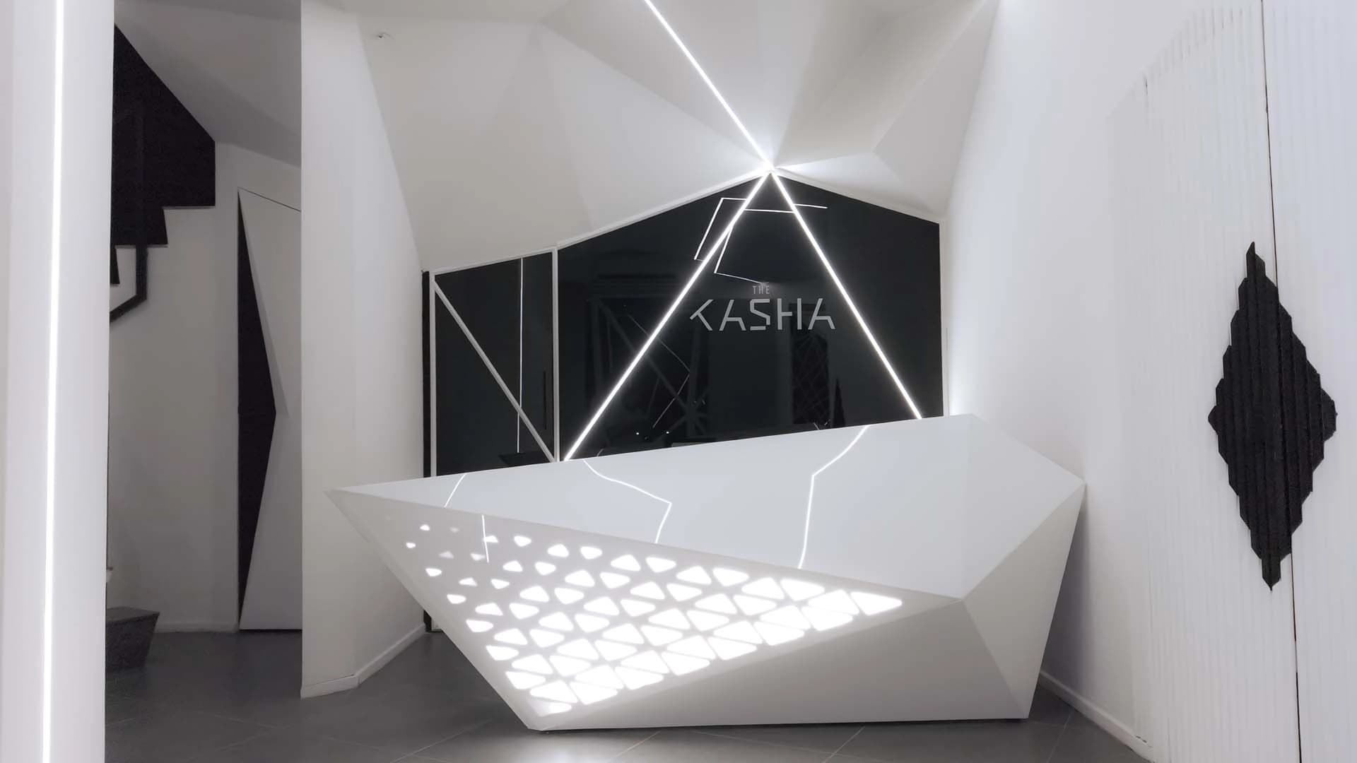 The Kasha Reception Desk